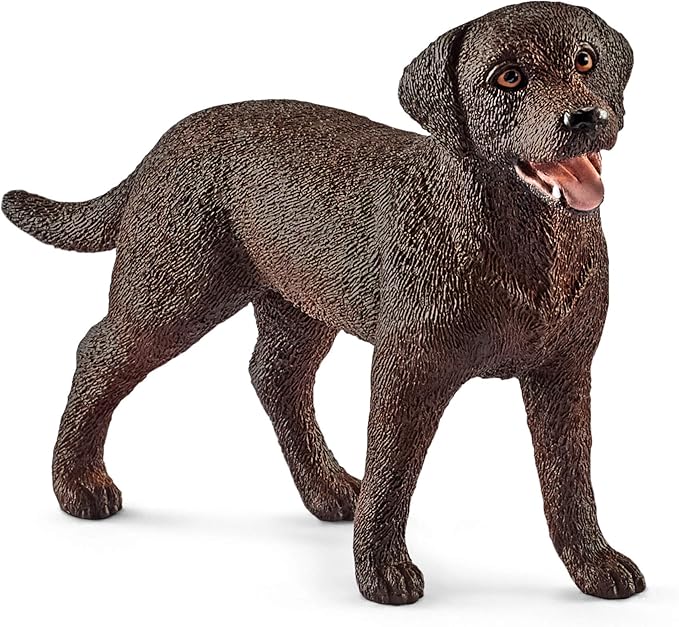 Schleich Farm World, Realistic Animal Toys for Kids and Toddlers, Labrador Retriever Dog Toy Figurine, Ages 3+