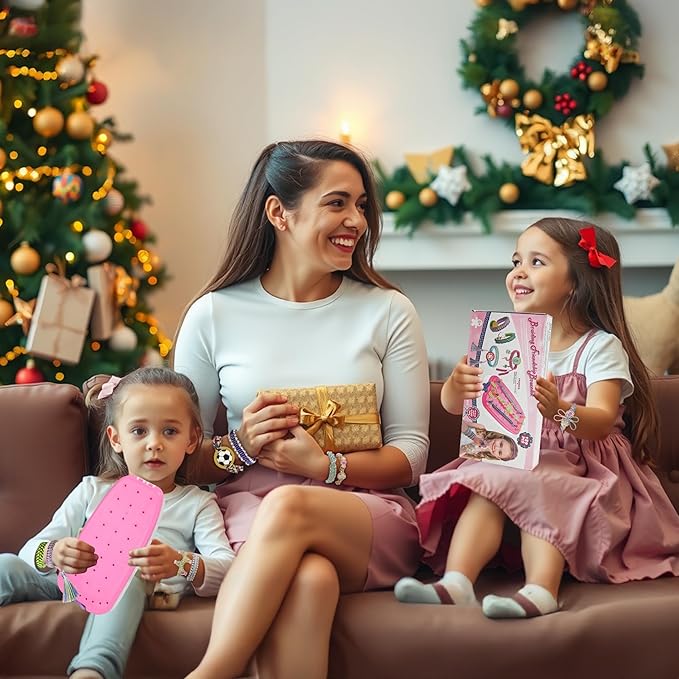 Friendship Bracelet Making Kit for Girl, Arts and Crafts Kit for Kids Ages 7-16, Jewelry Making Kit for Girls Ideas Gifts, Perfect Christmas Birthday Gifts for Girls Ages 7 8 9 10 11 12 13 Year Old