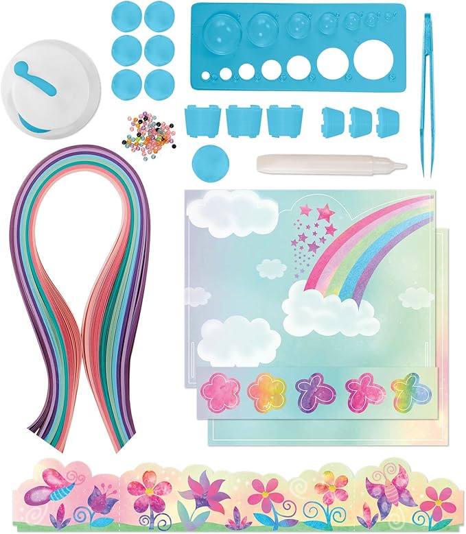 Alex DIY Paper Swirls Unicorn Fantasy Kids Art and Craft Activity