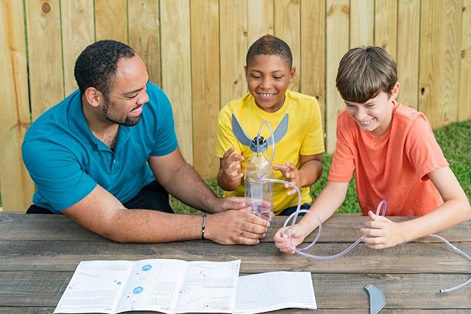 4M Water Rocket Kit, DIY Science Space Stem Toys, For Boys & Girls Ages 8+