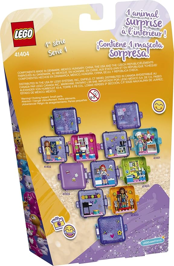 LEGO Friends Emma’s Play Cube 41404 Building Kit, Includes Collectible Mini-Doll for Imaginative Play, New 2020 (36 Pieces)