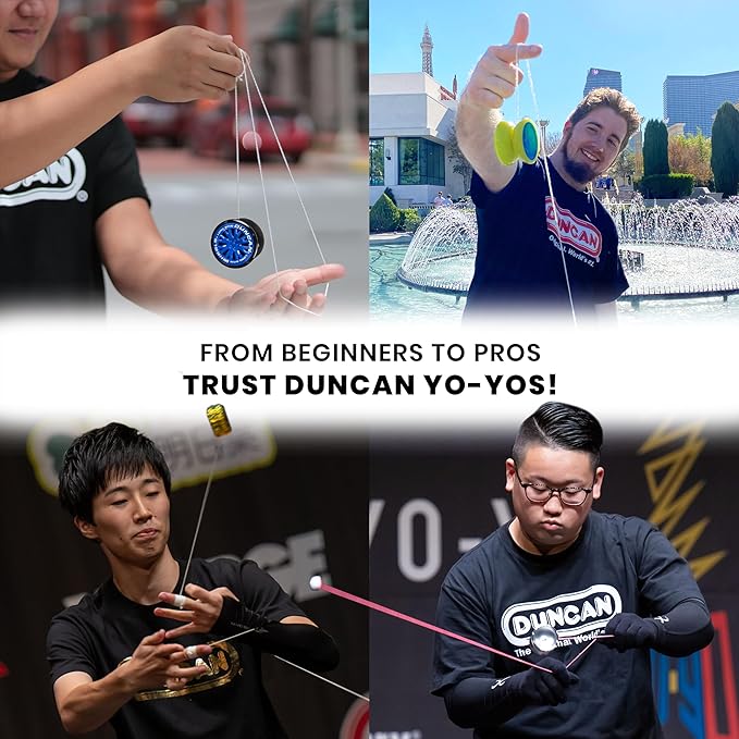 Duncan Toys Windrunner Yo-Yo [Red] - Unresponsive Pro Level Aluminum Yo-Yo with Double Rim, Concave Bearing, SG Sticker Response