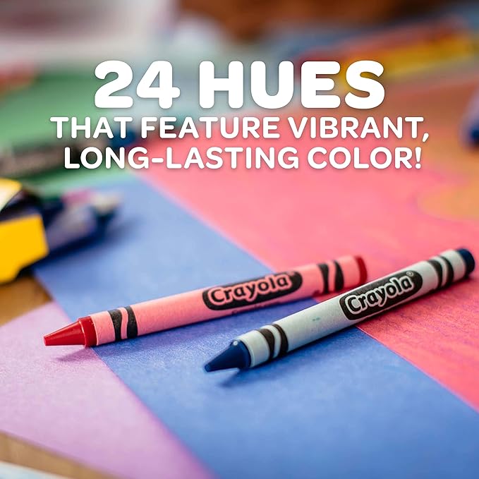 Crayola Crayons Bulk, 12 Packs of 24 Count Crayons, School Supplies, Assorted Colors