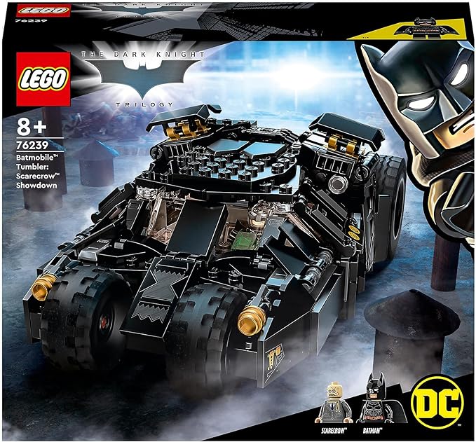 LEGO® Super Heroes DC Batman™ Batmobile™ Tumbler: Scarecrow™ Showdown 76239 Building Kit with Batman and Scarecrow Minifigures