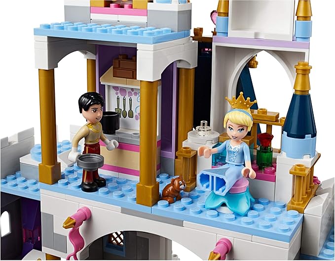 LEGO Disney Princess Cinderella's Dream Castle 41154 Popular Construction Toy for Kids (585 Pieces)