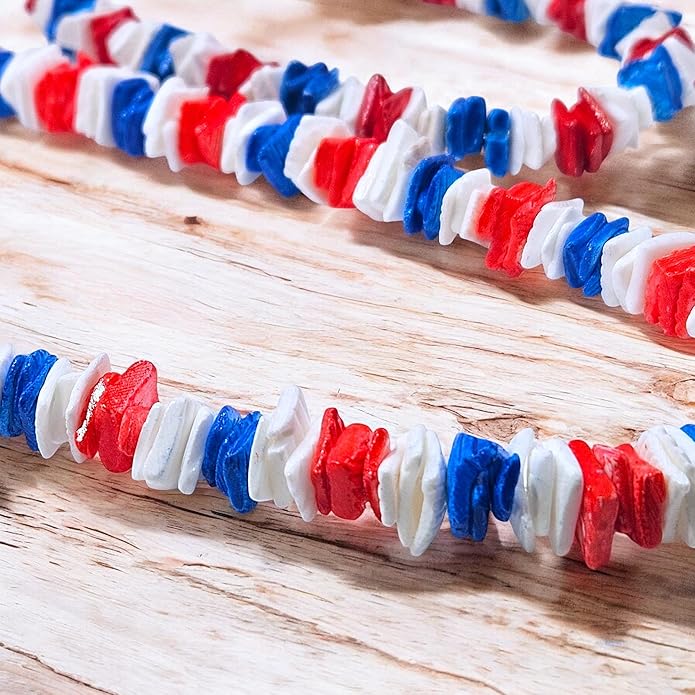 BlueRica Puka Shell Chips Necklace & Anklet Set (Multi)