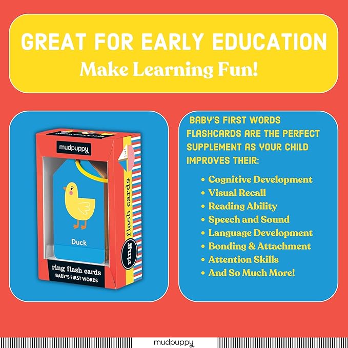 My First Words Ring Flash Cards