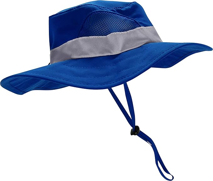 Kids Cargo Vest Set Dark Blue XS Vest and Hat Fits Youth Sizes 2T, 3T and 4T (Dark Blue Vest and Hat, X-Small)