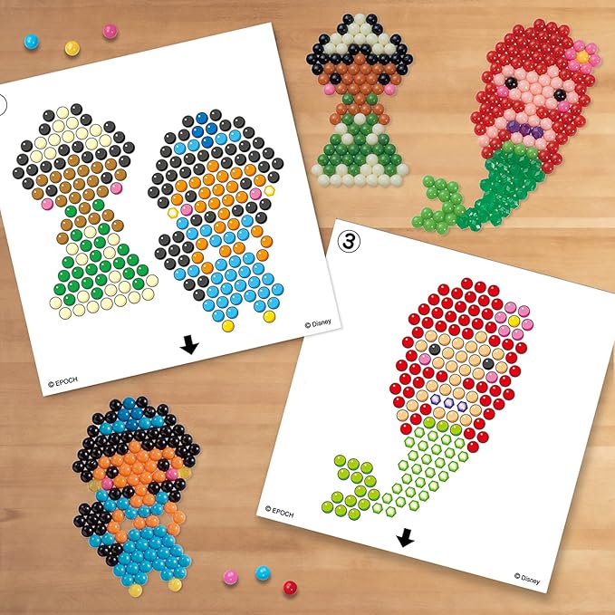 Aquabeads Disney Princess Character Set - Create Your Favorite Princesses with Water Beads!