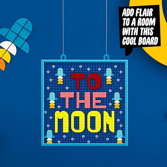 LEGO® DOTS Big Message Board 41952 DIY Craft Decoration Kit; A Customizable Canvas Designed for Kids Aged 8+