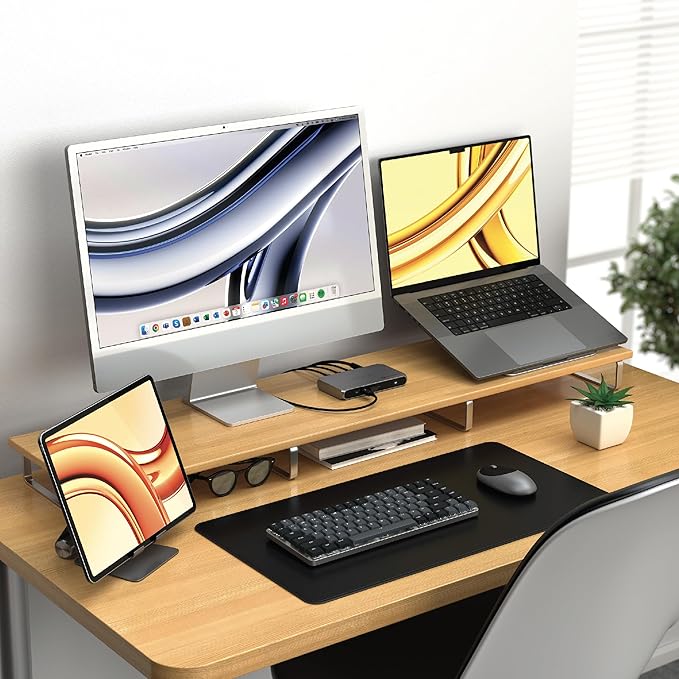 Satechi SM1 75% Mechanical Keyboard for Mac and Windows, LED Backlit Bluetooth Keyboard, 84 Keys Compact Wireless, Gaming, for Mac and Windows - Dark Gray/Gray