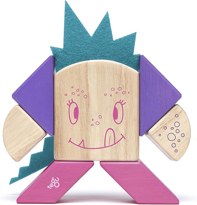 Tegu Beans & Tumtum Magnetic Wooden Block Set