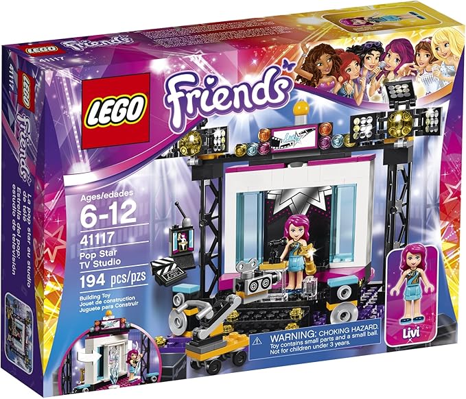 LEGO Friends Pop Star TV Studio Kit (194 Piece)