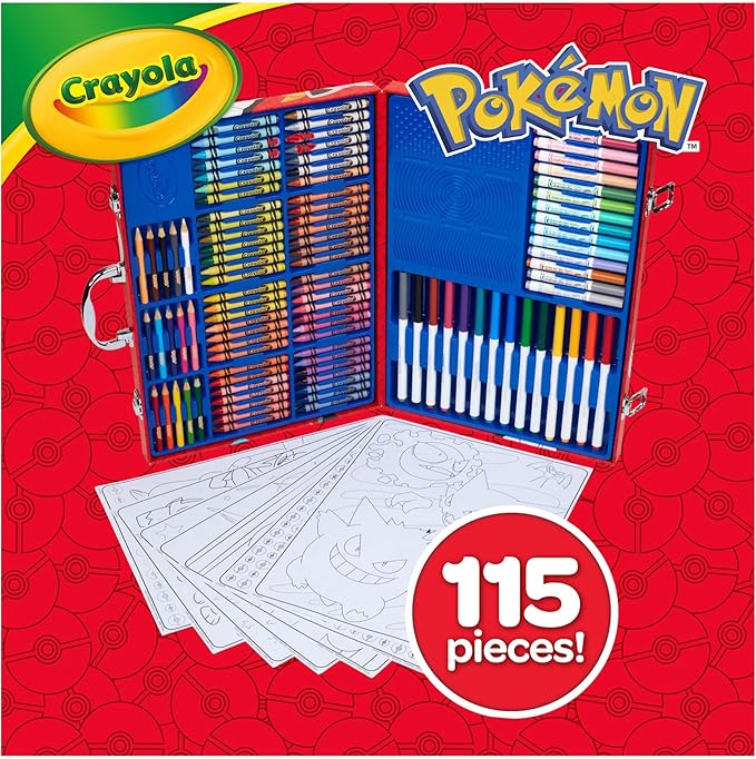 Crayola - Inspiration Art Case - Pokemon