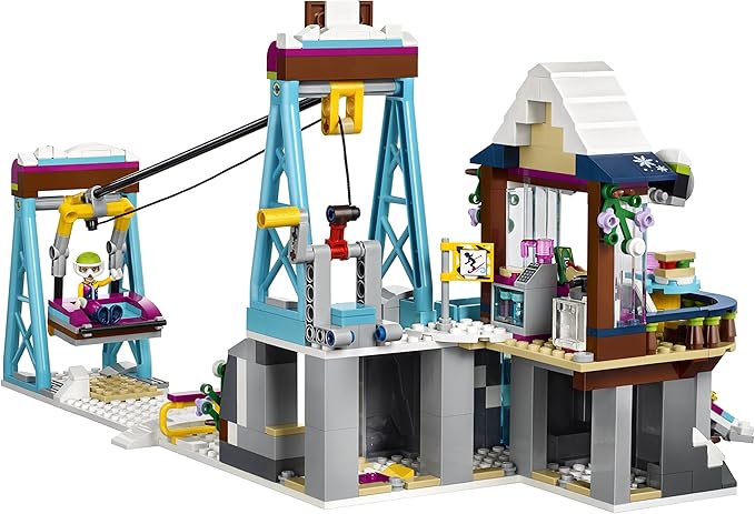 LEGO Friends Snow Resort Ski Lift 41324 Building Kit (585 Pieces)