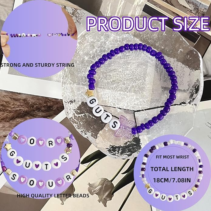 Handmade Stretch Friendship Bracelets for Teen Girls Singer Inspired Merch Outfits Decoration Girls Birthday Gifts Clay Beaded Friendship Bracelets Bulk for Music Fans