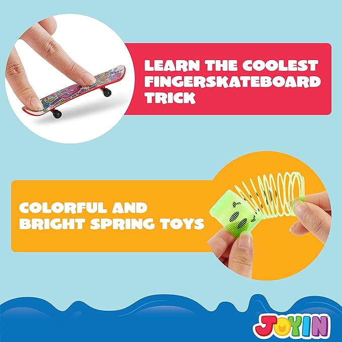 JOYIN 60 Pcs Party Favors for Kids, Popular Fidget Toys Pack, Goodie Bags Fillers for Kids Birthday Party, Prizes in Bulk for School, Pinata Stuffers, Classroom Prizes, Treasure Box Toys