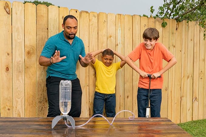 4M Water Rocket Kit, DIY Science Space Stem Toys, For Boys & Girls Ages 8+