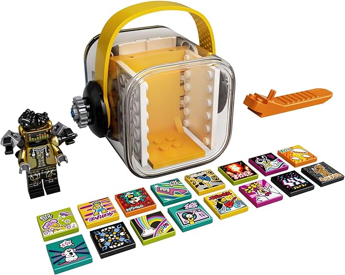 LEGO VIDIYO Hiphop Robot Beatbox 43107 Building Kit with Minifigure; Creative Kids Will Love Producing Music Videos Full of Songs, Dance Moves and Special Effects, New 2021 (73 Pieces)