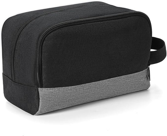 Elviros Travel Toiletry Bag for Men Hanging Dopp Kit Shaving Bag Toiletries Organizer Small Tool Medicine Hygiene Bag for Traveling Pouch(Dark Grey,Large)
