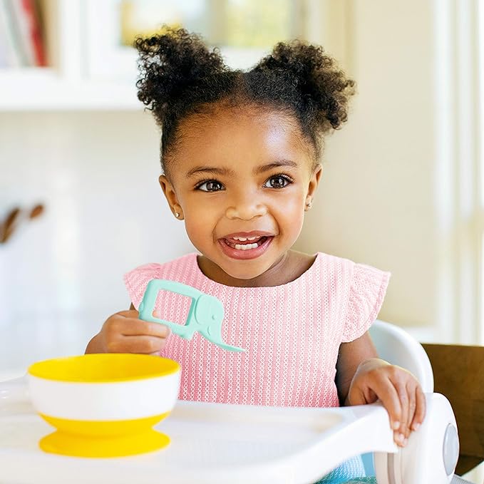 Munchkin® The Baby Toon™ Silicone Teether Spoon, 2 Pack, Elephant/Koala (As Seen On Shark Tank)