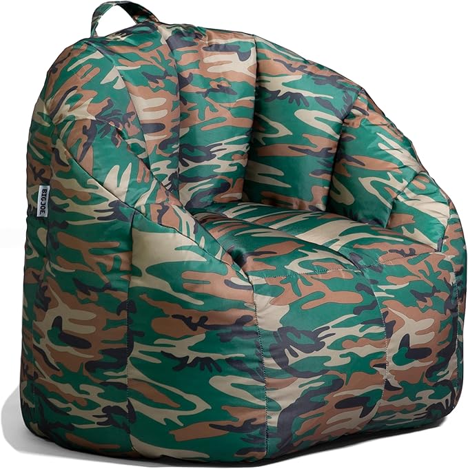 Big Joe Milano Smartmax Green Woodland Camo Beanbag Chair