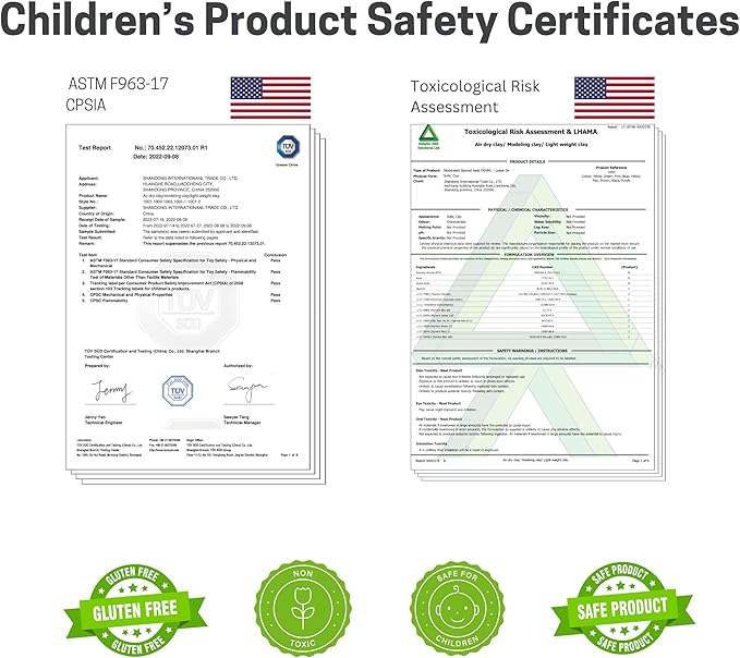 Artsity Air Dry Clay, 36 Color Modeling Set with 3 Sculpting Tools, Magic Foam Clay for Kids and Adults, Gift for Boys and Girls