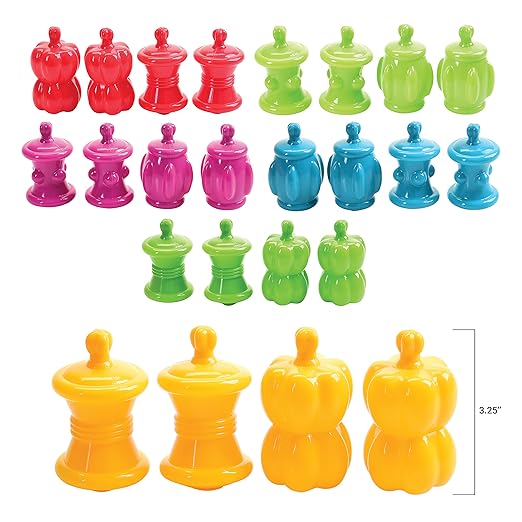 Constructive Playthings Colorful Snap Beads Set for Children and Toddlers Ages 1+, Pop Beads Arts and Craft Developmental Kids STEM Toy Set, Multicolor