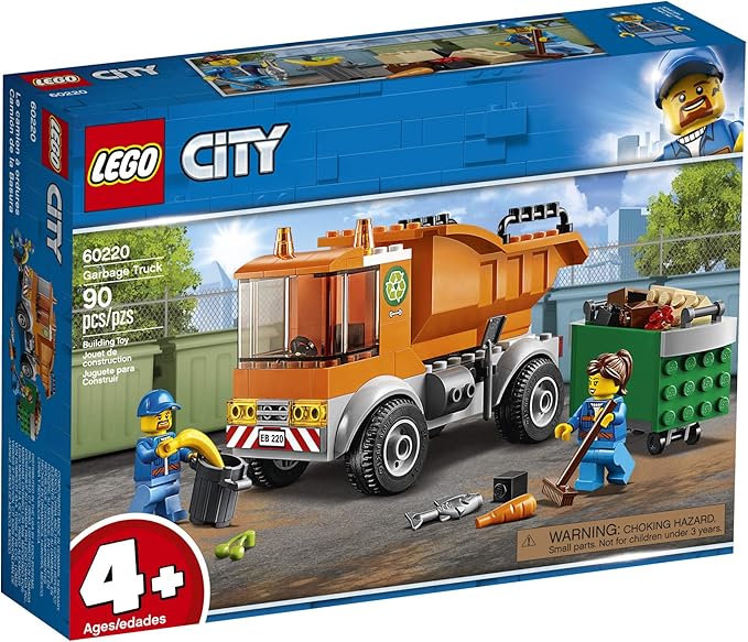 LEGO City Great Vehicles Garbage Truck 60220 Building Kit (90 Pieces)