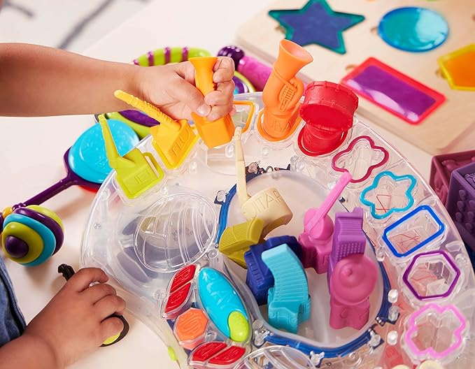 B. toys - B. Symphony Musical Toy Orchestra for Kids 3+ Years– 13 Musical Instruments for Classical Music for Babies and Toddlers – Interactive Kids Music Toys with Lights and 15 Songs