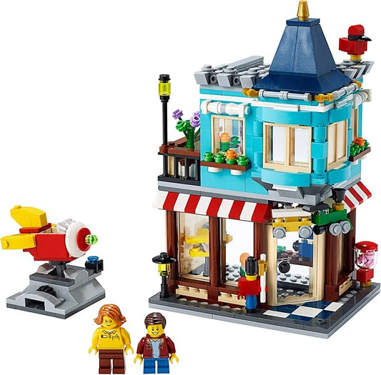 LEGO Creator 3in1 Townhouse Toy Store 31105, Cool Buildable Toy for Kids Building Kit (554 Pieces)