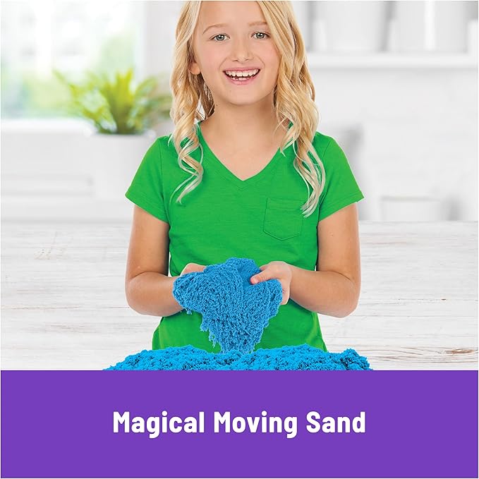 Kinetic Sand, Castle Containers 10-Color Pack of Play Sand for Party Favors, Goodie Bags, Sensory Toys for Kids Ages 3 and up