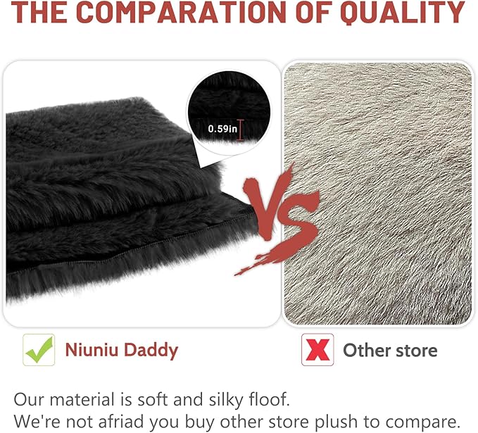 Niuniu Daddy 20" | 3.3 Pound Panda Weighted Stuffed Animals Plush Toys, Large Pillowfort Plush Animals for Kids Adults, Heavy Beads Big Body Pillow for Presents Birthday Christmas Holiday