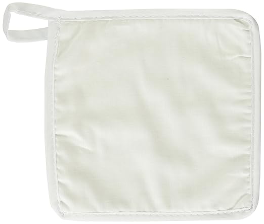 Colorations® Decorate Your Own Pot Holders, Set of 12, Craft for Kids and Fun Home Activities, Create Unique & Personal Designs, Fun Kids Craft Project, Craft Project for Boys & Girls,Oven Mitt Craft