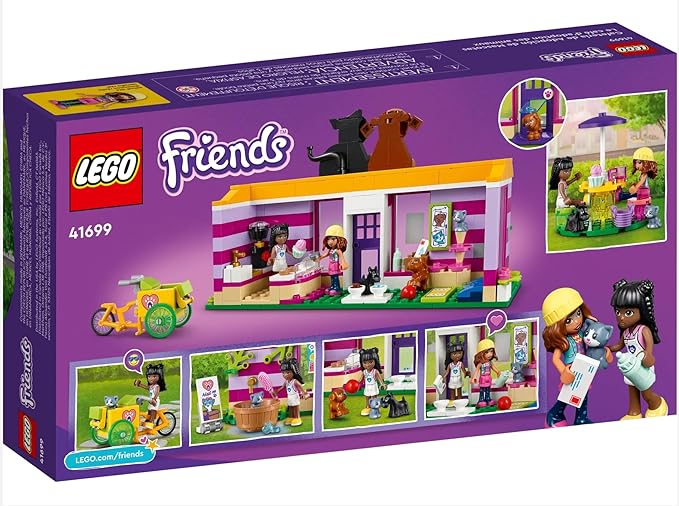 LEGO Friends 41699 Pet Adoption Café(292 Pieces)