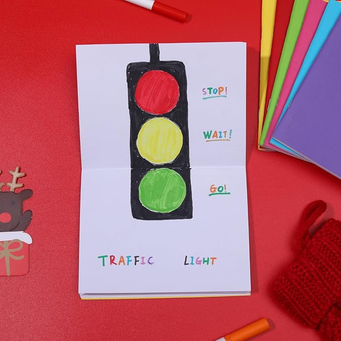 36 Pack Blank Books for Writing Stories, Mini Notebooks Bulk Small Unlined Journals, 24 Sheets/48 Pages Pocket Notebooks for Drawing, Sketching, Journaling, 4.3 x 5.6 Inches (Colorful Covers)