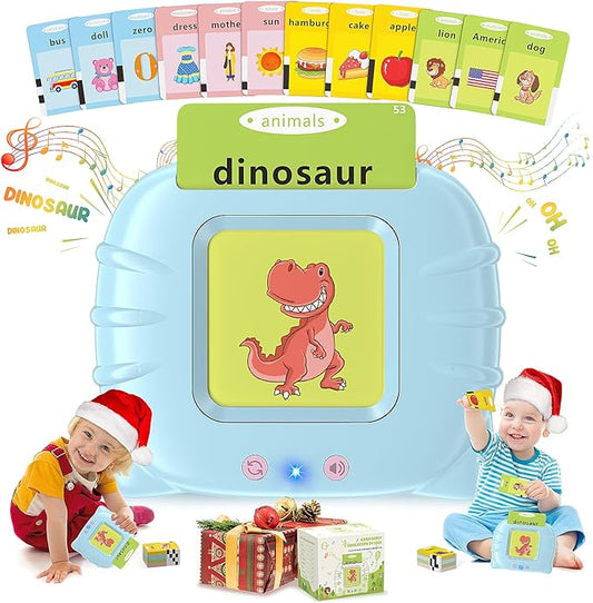 Toddler Toys for 2 3 4 5 Year Old Girls and Boys, Uladis Speech Therapy Toys, Autism Sensory Toys for Autistic Children, Montessori Toys, Learning Talking Flash Cards 384 Sight Words