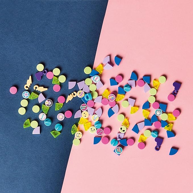 LEGO DOTS Extra DOTS – Series 6 41946 Craft Decoration Kit; Decorating Tiles That Make a for Ages 6+ (118 Pieces)
