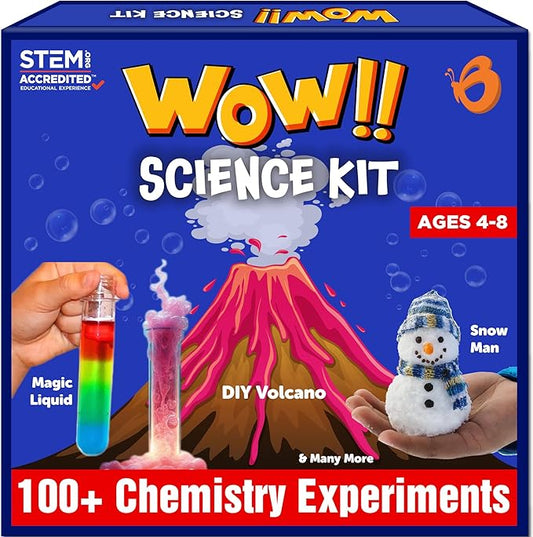 Butterfly Edufields 100+ Science Kits for Kids Age 4-8 | Science Kit Gifts for 6 Year Old Boys & Girls| Science Experiments for Kids 6-8 | Kids Science Kits Age 4-8 | Cool 7 Year Old Gifts