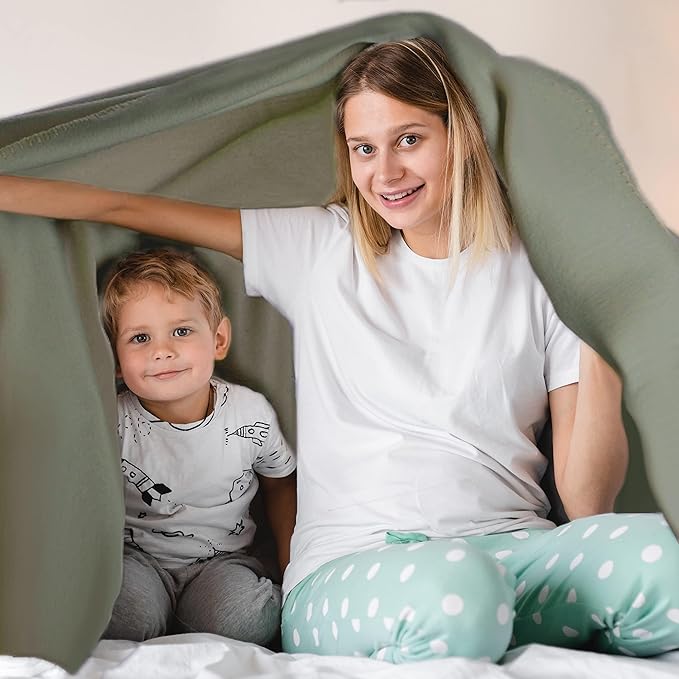 Special SG Glory Fleece Throw Blankets Bulk Fleece Blankets Solid Wholesale Lightweight Warm Soft for Pet Bed Sofa Couch Office Wedding Gifts Travel Seasons (Assorted #8,Pack of 6-50x60 Inches)