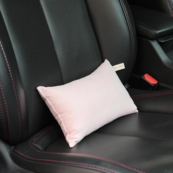 NTBAY Tiny Pillows, Down Alternative 7"x11" Microfiber Mini Pillow for Travel, Pets, Soft Machine Washable Small Pillows for Neck, Wrist, Lumbar and Knee, Yellow