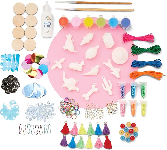 Kid Made Modern Charm Chest Jewelry Craft Kit