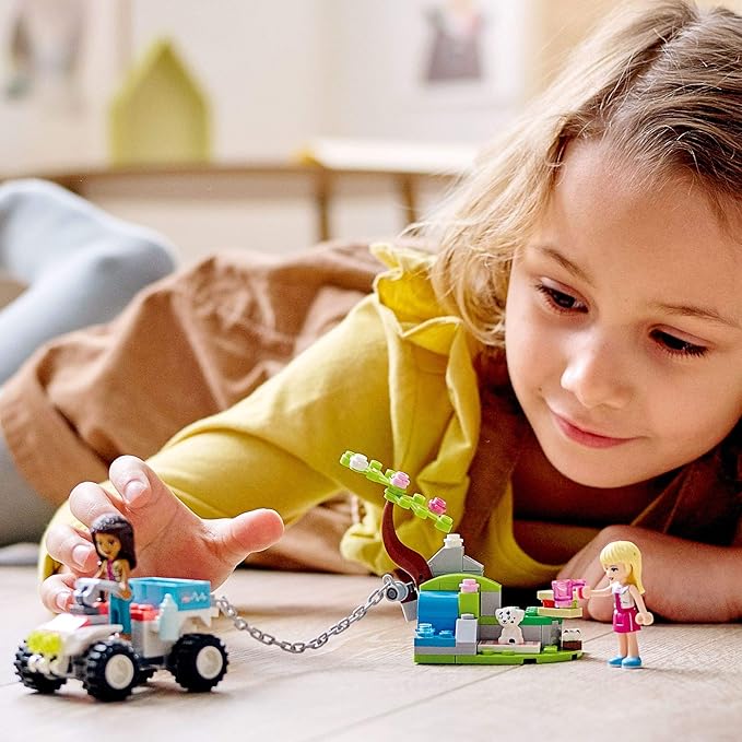 LEGO Friends Vet Clinic Rescue Buggy 41442 Building Kit; Vet Clinic Collectible Toys for Kids Aged 6+; Includes First-Aid Toy Accessories and Children’s Vet Kit, New 2021 (100 Pieces)