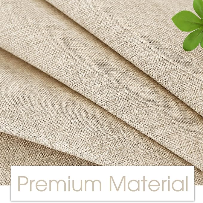 Joywell Beige Remote Control Holder Recliner Armchair Caddy Couch Caddy Sofa Armrest Organizer Linen Fabric Tan Taupe Sofa Arm Chair Caddie with 6 Pocket Storage for Magazine, Tablet, Phone, iPad