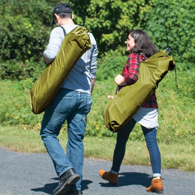 CAMP & GO Portable Max Quad Camping Cup Holders and Carrying Bag Chair