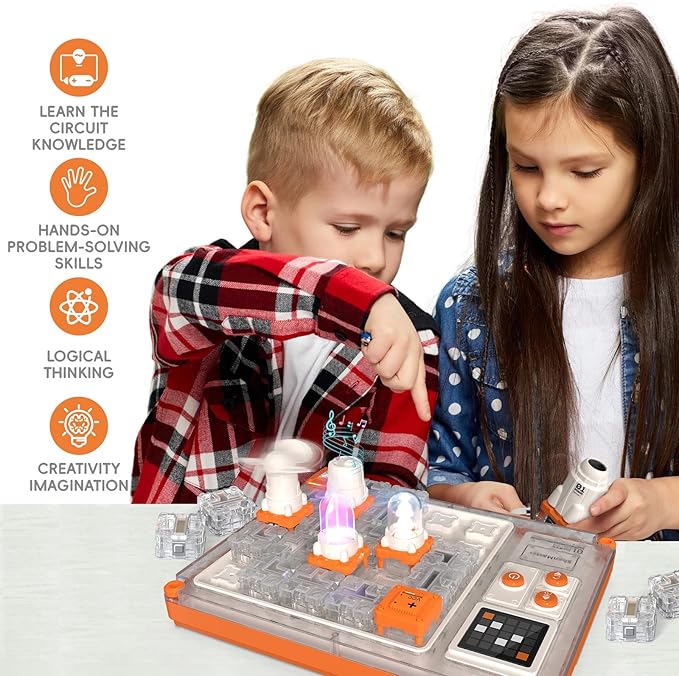Science Kit for Kids,STEM Toy with 500+ Circuits Projects,Electronic kit for Boys & Girls,Perfect Education Gifts for Age 5+