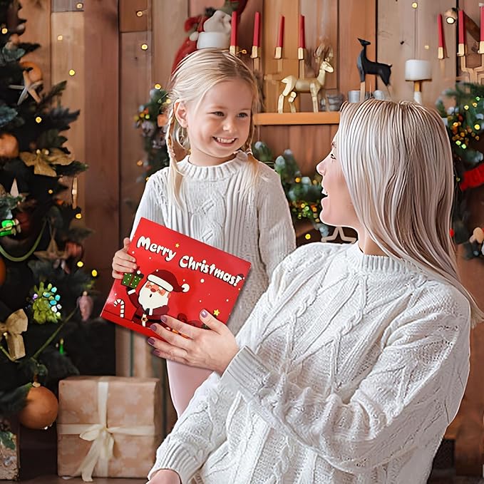 Christmas Advent Calendar 2024 Girls, 24 Days Xmas Countdown Calendar Jewelry Bracelet Set, DIY Charm Bracelet Making Kit Gift for Girls Kids Teens