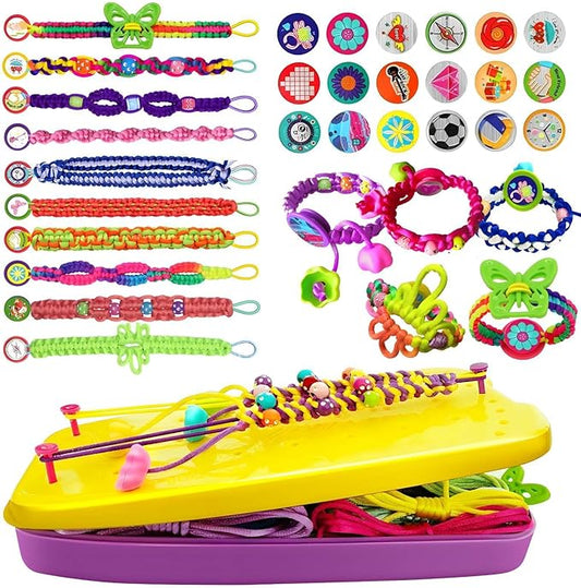 Arts and Crafts for Kids Ages 8-12,Bracelet Making Kit for Girls,Girls Toys Gifts for 6 7 8 9 10 11 12+ Year Old Girl Gift Ideas On Christmas Birthday