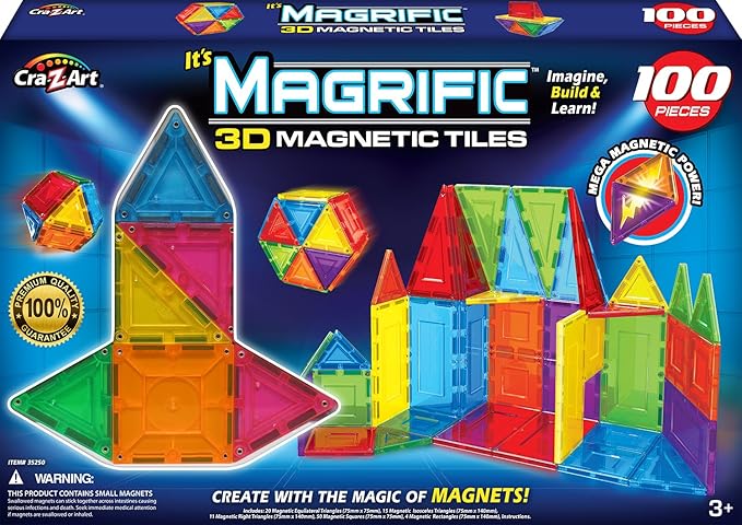 Cra-Z-Art Magrific Magnetic Set (100-Piece)