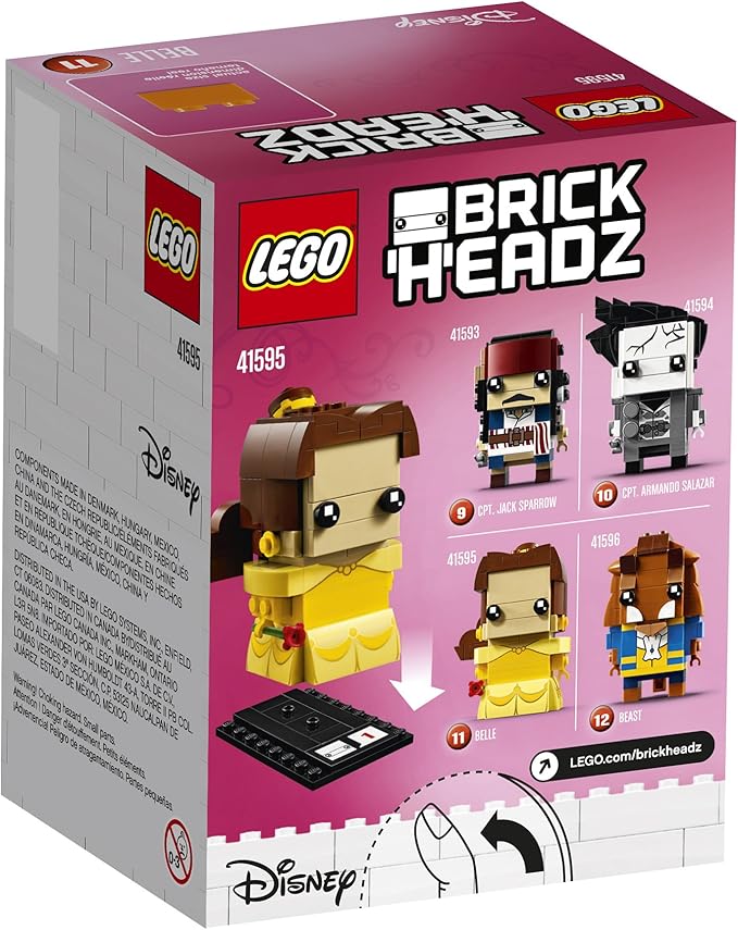 LEGO BrickHeadz Belle 41595 Building Kit